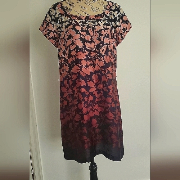 🤳Nine West Floral Print Shift Dress Size-S 🌴 - Picture 6 of 8